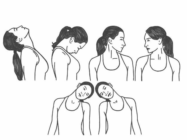 Xebatên bijîşkî yên ji bo osteochondrosis of Spine Cervical